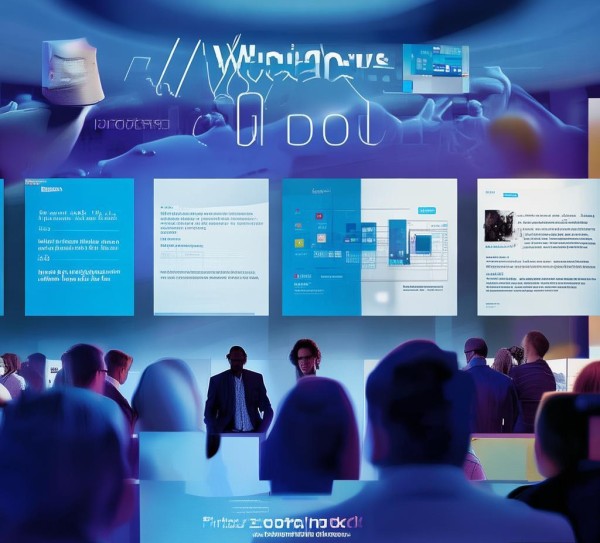 win8商务动态PPT,企业形象的视觉盛宴